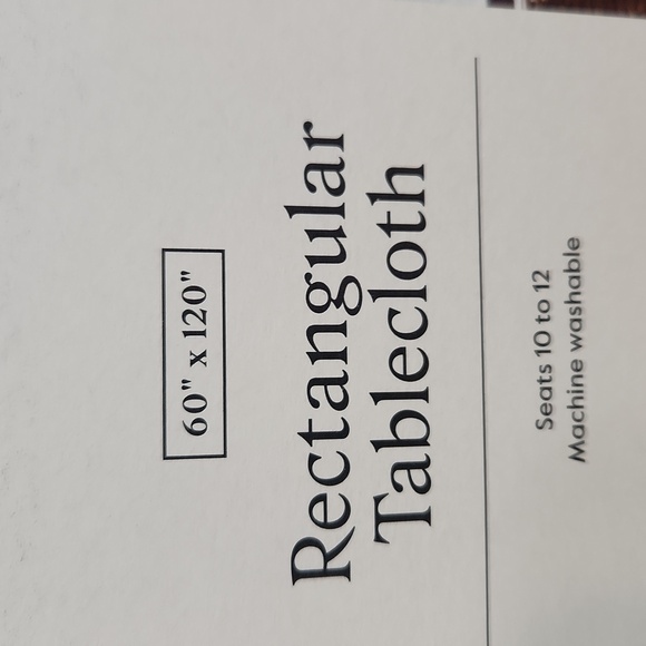 Threshold Rectangular Tablecloth - Picture 4 of 11